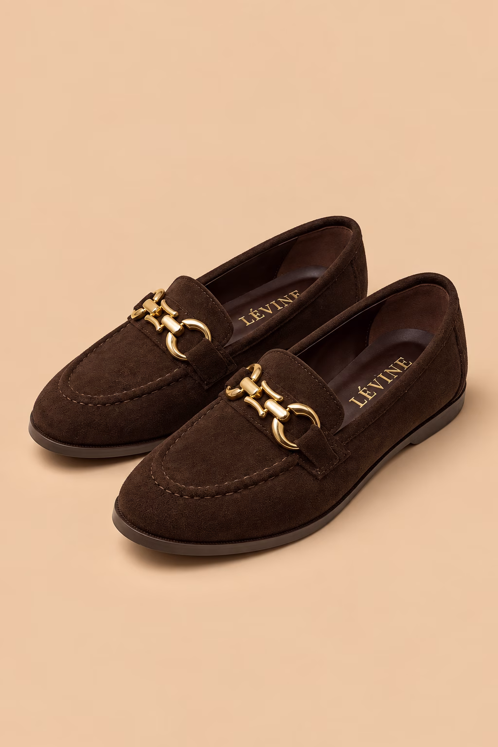 DERBY MOCASSINS LÉVINE AURÉLIO SUEDE (REF-2368)